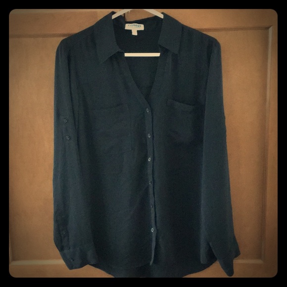 Black button down - Picture 1 of 2